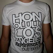 Image of HONOLULU LOS ANGELES WHITE