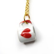 Image of Heart My Coffee Necklace