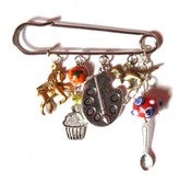 Image of NEW!!! Special Commission Kilt-Pin Brooch!