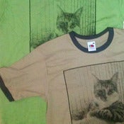Image of Big Scary Monsters cat t-shirt 