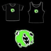 Image of "Mohawk Skull" design