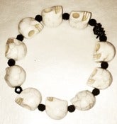 Image of White Skull Bracelet