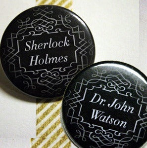 Image of Holmes & Watson Ornate design