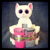 Image of 1-Tier Pink&Green <br>(Baby Girl)