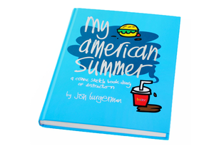 Image of Jon Burgerman 'My American Summer' Book