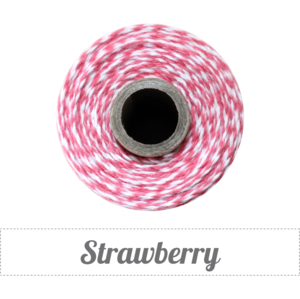 Image of Strawberry - Pinkish Coral Baker's Twine