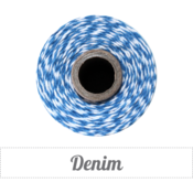 Image of Denim - Blue & White Baker's Twine