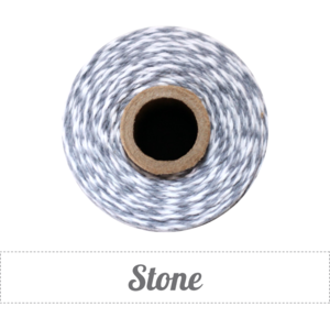 Image of Stone - Gray & White Baker's Twine
