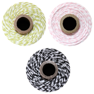 Image of Color Trio - 3 FULL SPOOLS - HONEYDEW, BLOSSOM & CHARCOAL