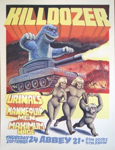 Image of Killdozer Gig Poster