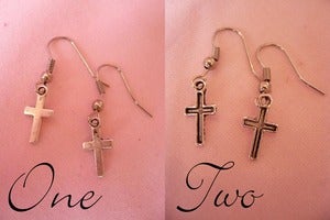 Image of Cross Earrings