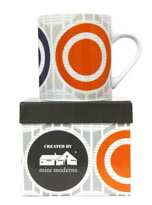 Image of Backgammon Porcelain Mug - Chequer