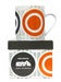 Image of Backgammon Porcelain Mug - Chequer