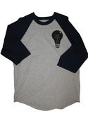 Image of Baseball Bulb Tee - Grey