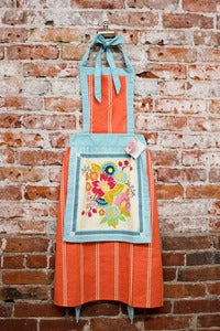 Image of Folk Blossom Full Apron
