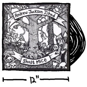 Image of AJJ & Ghost Mice Split Vinyl