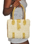 Image of Vintage Macrame Handbag