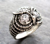 Image of Silver Owl Ring