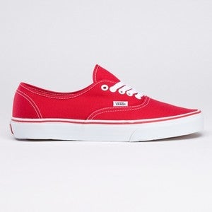 Image of VANS authentic red