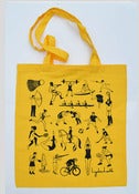 Image of Sports Shopper Tote Bag Yellow