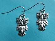 Image of Mini Owl Earrings