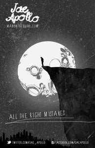Image of "All the Right Mistakes" 11x17 inch Poster