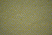 Image of 2 Yards of Vintage Yellow Diamond Fabric