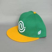 Image of C Symbol Snapback Kelly Green/Yellow