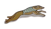 Image of Greyhound Brooch
