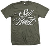 Image of Fancy Script T - Military