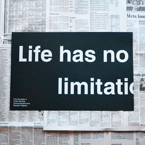 Image of No Limitations Print