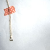 Image of triangle necklace