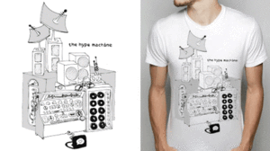 Image of White Mainframe Tee