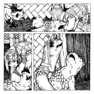Image of Black Axe #3 page 17 