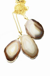 Image of WOODLAND Agate Pendant