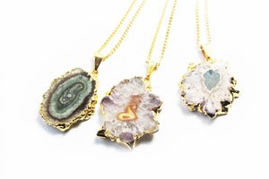 Image of BLOOM MInature Stalactite Semi Precious Pendant