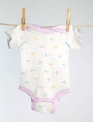 Image of Baby Vintage Clowin' Around Onesie