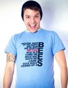 Image of Me Like Bees baby blue Tee