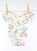 Image of Baby Vintage Bear Friends Onesie