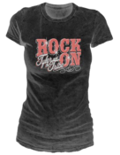 Image of Women's "Rock On" T-Shirt