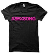 Image of #SEXSONG Black Shirt