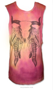 Image of "Mountain Dreamer" DAYLIGHT OMBRE TIE-DYE T-Shirt