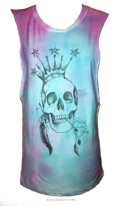 Image of "She's Long Gone" MIDNIGHT OMBRE TIE-DYE T-Shirt