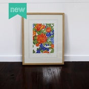 Image of Rose Floral 1 - gouache original