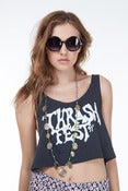 Image of THRASH FEST CROPPED TANK