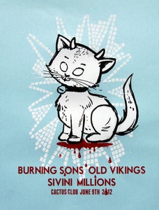 Image of Burning Sons/Millions/Old Vikings/SIVINI poster