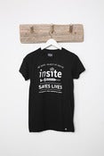 Image of unisex Insite Saves Lives tshirt