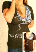 Image of Stereo Unisex V-Neck American Apparrel