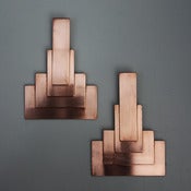 Image of Geometries 01 Large Pyramid Earring