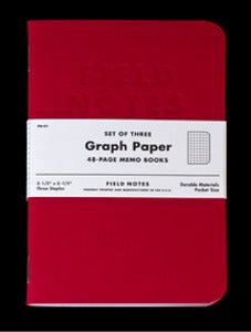 Image of Field Notes "Red Blooded" 3-Pack